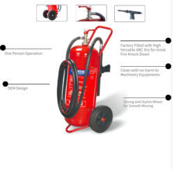 Extincteurs poudre 50 kg